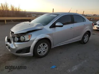 2013 Chevrolet Sonic LT with VIN 1G1JC5SH1D4230326, listed as a Copart auction lot 49828425 with 187,543 mi miles and Salvage Title. Bid and sale history available at DreamBid. Image 1.
