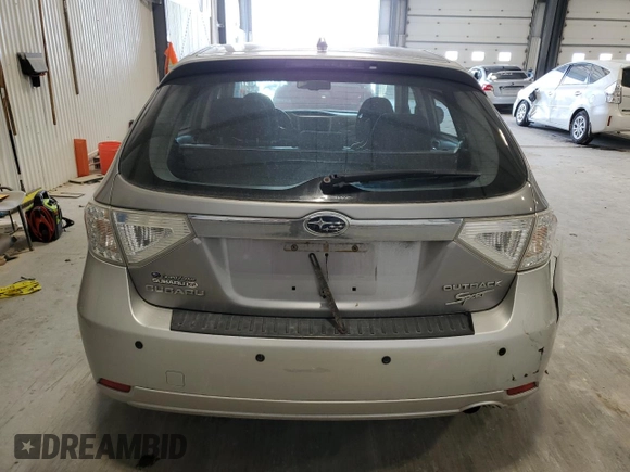 2008 Subaru Impreza Outback Special Sports z VIN JF1GH636X8H830899, wystawiony jako Copart lot #41385495 z przebiegiem 135 623 mil mil oraz Szkoda całkowita • Salvage title. Historia ofert i sprzedaży dostępna na DreamBid. Obrazek 6.
