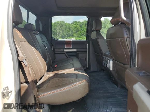 2017 Ford F-250 Lariat z VIN 1FT7W2BTXHEE01246, wystawiony jako Copart lot #65426025 z przebiegiem Nie podano mil oraz Szkoda całkowita • Salvage title. Historia ofert i sprzedaży dostępna na DreamBid. Obrazek 10.