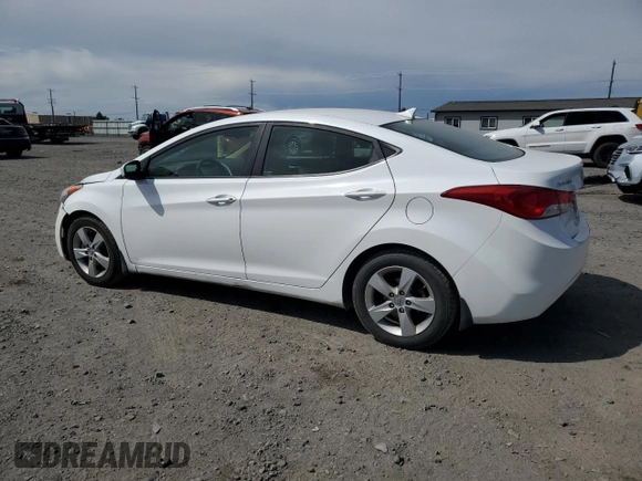 2013 Hyundai Elantra Limited with VIN 5NPDH4AE7DH249156, listed as a Copart auction lot 55847945 with 40,236 mi miles and Salvage Title. Bid and sale history available at DreamBid. Image 2.