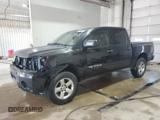 2010 Nissan Titan XE with VIN 1N6AA0EJ6AN300968, listed as a Copart auction lot 61840275 with 267,733 mi miles and Salvage title. Bid and sale history available at DreamBid. Image 1.