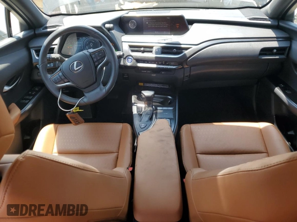 2020 Lexus UX 250h with VIN JTHX9JBH2L2034610, listed as a Copart auction lot 62195585 with 24,992 mi miles and Salvage title. Bid and sale history available at DreamBid. Image 8.