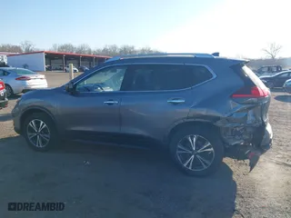 2019 Nissan Rogue SV with VIN JN8AT2MT7KW267832, listed as a IAAI auction lot 41764125 with 167,382 mi miles. Bid and sale history available at carsss.com. Image 13.