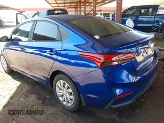 2019 Hyundai Accent SE with VIN 3KPC24A35KE049633, listed as a IAAI auction lot 42004181 with 74,920 mi miles. Bid and sale history available at carsss.com. Image 3.