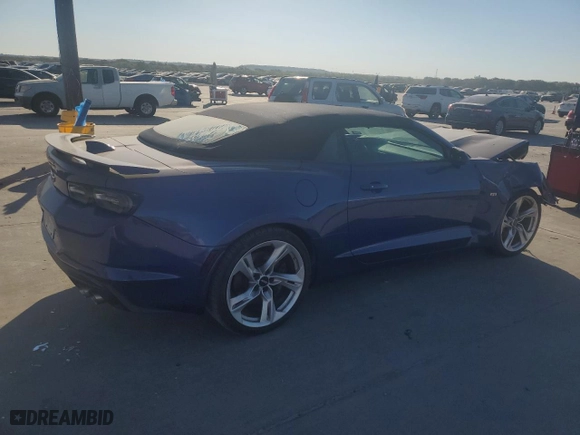 2021 Chevrolet Camaro 2SS with VIN 1G1FH3D74M0106929, listed as a Copart auction lot 76536954 with 29,535 mi miles and Clean Title. Bid and sale history available at carsss.com. Image 3.