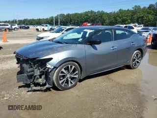 2018 Nissan Maxima S z VIN 1N4AA6APXJC403313, wystawiony jako Copart lot #55861785 z przebiegiem 146 963 mil mil oraz Szkoda całkowita • Salvage title. Historia ofert i sprzedaży dostępna na DreamBid. Obrazek 1.