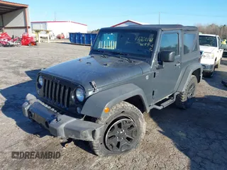 2016 Jeep Wrangler Sport with VIN 1C4AJWAG3GL173696, listed as a IAAI auction lot 41760761 with 59,240 mi miles and . Bid and sale history available at carsss.com. Image 18.