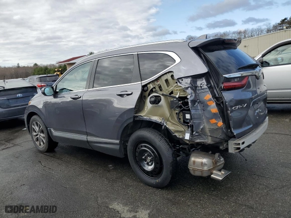 2021 Honda CR-V Touring with VIN 2HKRW2H94MH641665, listed as a Copart auction lot 50553255 with 38,258 mi miles and Salvage Title. Bid and sale history available at carsss.com. Image 2.