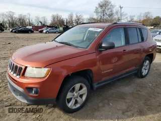 2012 Jeep Compass Latitude with VIN 1C4NJCEA1CD602232, listed as a Copart auction lot 81256804 with 170,275 mi miles and Clean Title. Bid and sale history available at carsss.com. Image 1.