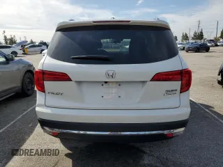 2017 Honda Pilot Touring with VIN 5FNYF6H91HB080607, listed as a Copart auction lot 49119715 with 61,490 mi miles and Salvage Title. Bid and sale history available at carsss.com. Image 6.