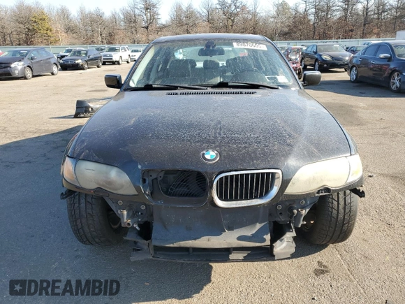 2004 BMW 3 Series 325i with VIN WBAAZ33424KP83467, listed as a Copart auction lot 48985155 with 127,255 mi miles and Non Repairable. Bid and sale history available at carsss.com. Image 5.