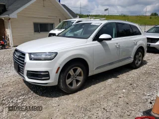 2019 Audi Q7 Premium Plus with VIN WA1LHAF73KD036495, listed as a Copart auction lot 61430755 with 108,463 mi miles and Clean title. Bid and sale history available at DreamBid. Image 1.