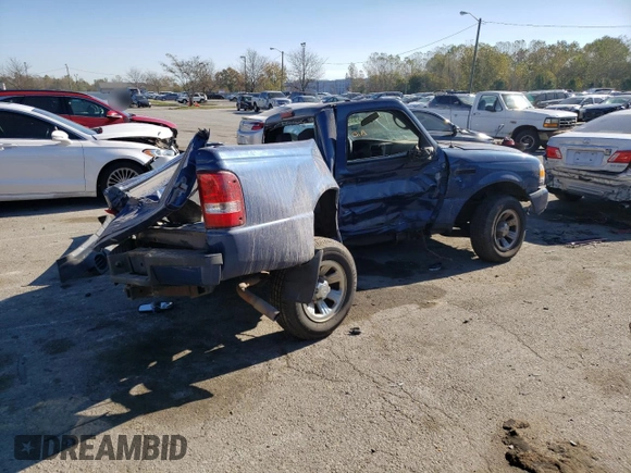 2009 Ford Ranger XL Fleet with VIN 1FTYR10E59PA04186, listed as a Copart auction lot 76762414 with 0 mi miles and Salvage Title. Bid and sale history available at carsss.com. Image 3.