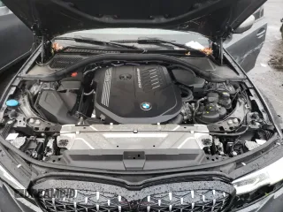 2021 BMW 3 Series M340i xDrive with VIN 3MW5U9J02M8B84525, listed as a Copart auction lot 81679494 with 34,447 mi miles and Salvage Title. Bid and sale history available at carsss.com. Image 13.
