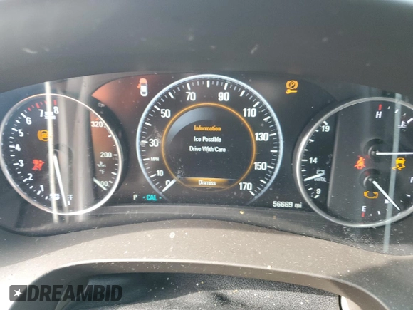 2017 Buick LaCrosse Preferred with VIN 1G4ZN5SS8HU201018, listed as a Copart auction lot 42008765 with 56,669 mi miles and Salvage Title. Bid and sale history available at carsss.com. Image 9.