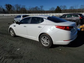 2013 Kia Optima LX with VIN KNAGM4A70D5435354, listed as a Copart auction lot 42798125 with 116,638 mi miles and Salvage Title. Bid and sale history available at carsss.com. Image 2.