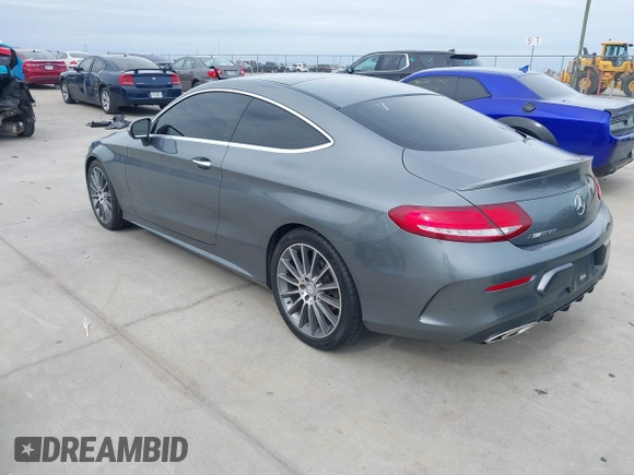 2017 Mercedes-Benz C 300 with VIN WDDWJ4JB4HF491024, listed as a IAAI auction lot 41328685 with 93,084 mi miles and . Bid and sale history available at carsss.com. Image 3.