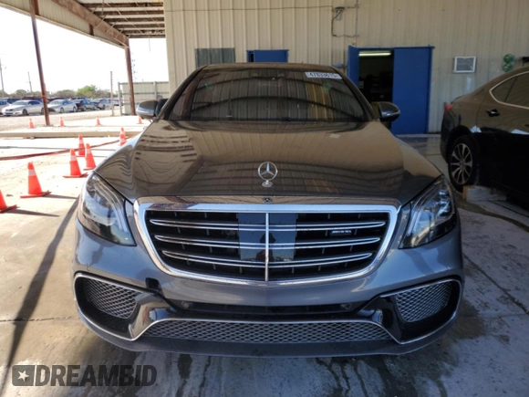 2019 Mercedes-Benz S with VIN WDDUG7KBXKA424017, listed as a Copart auction lot 47833615 with 50,813 mi miles and Salvage Title. Bid and sale history available at DreamBid. Image 5.