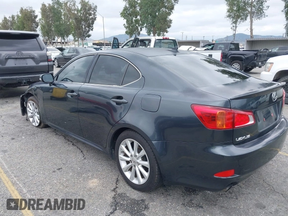2010 Lexus IS 250 with VIN JTHBF5C29A5126040, listed as a IAAI auction lot 42143287 with 141,852 mi miles and . Bid and sale history available at DreamBid. Image 3.