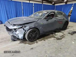 2024 Mazda 3 S Carbon Edition with VIN JM1BPBLM7R1709840, listed as a Copart auction lot 63763685 with 30,739 mi miles and Non repairable. Bid and sale history available at DreamBid. Image 1.