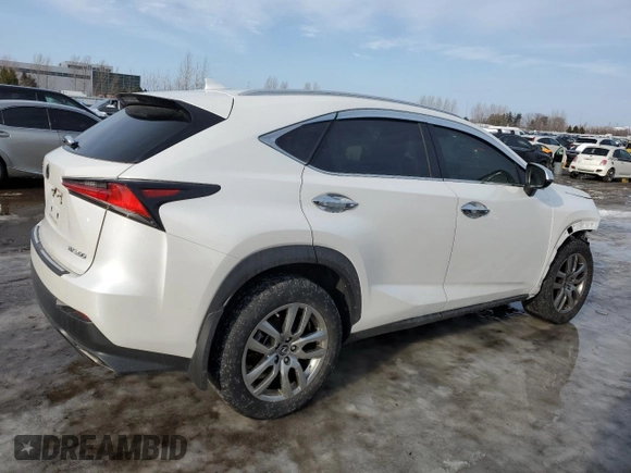2020 Lexus NX 300 with VIN JTJGARDZ6L5014742, listed as a Copart auction lot 43014355 with 13,788 mi miles and Salvage title. Bid and sale history available at DreamBid. Image 3.
