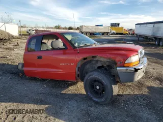 1999 Dodge Dakota SLT with VIN 1B7GG22Y3XS197835, listed as a Copart auction lot 80467304 with 102,463 mi miles and Clean Title. Bid and sale history available at DreamBid. Image 4.