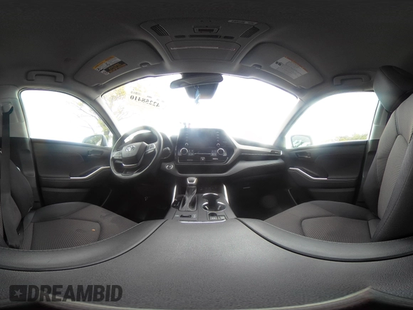 2022 Toyota Highlander LE with VIN 5TDBZRBH6NS194608, listed as a IAAI auction lot 42258410 with 92,047 mi miles and . Bid and sale history available at DreamBid. Image 18.