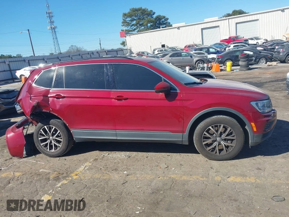 2019 Volkswagen Tiguan SE with VIN 3VV3B7AX6KM161627, listed as a IAAI auction lot 41698592 with 108,966 mi miles and . Bid and sale history available at DreamBid. Image 13.