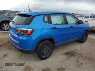 2021 Jeep Compass Sport z VIN 3C4NJCAB1MT576970, wystawiony jako Copart lot #43081635 z przebiegiem 42 759 mil mil oraz Szkoda całkowita • Salvage title. Historia ofert i sprzedaży dostępna na DreamBid. Obrazek 3.