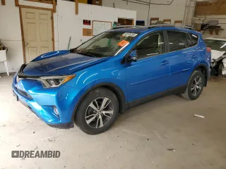 2018 Toyota RAV4 XLE with VIN JTMRFREV2JD234746, listed as a Copart auction lot 52576205 with 0 mi miles and Salvage Title. Bid and sale history available at carsss.com. Image 1.