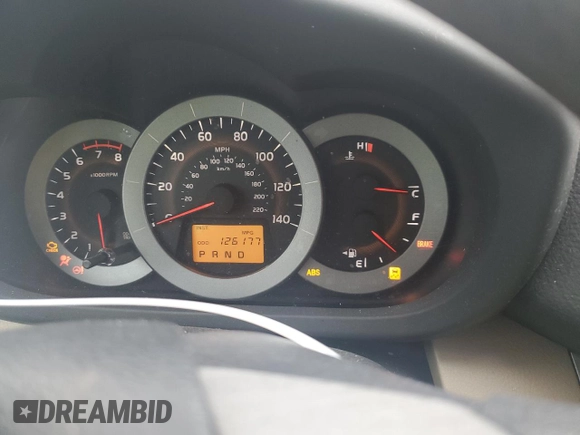 2010 Toyota RAV4 with VIN 2T3ZF4DV8AW026457, listed as a Copart auction lot 55753545 with 126,177 mi miles and Salvage title. Bid and sale history available at DreamBid. Image 9.