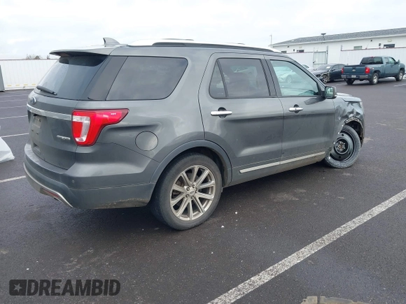 2016 Ford Explorer Limited with VIN 1FM5K7F87GGC25292, listed as a IAAI auction lot 41966819 with 159,438 mi miles and . Bid and sale history available at DreamBid. Image 4.
