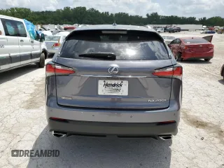 2016 Lexus NX 200t with VIN JTJBARBZ7G2091673, listed as a Copart auction lot 61752665 with 93,576 mi miles and Salvage title. Bid and sale history available at DreamBid. Image 6.
