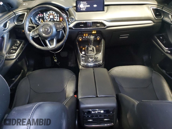 2021 Mazda CX-9 Grand Touring with VIN JM3TCBDY5M0512429, listed as a Copart auction lot 44445625 with 64,989 mi miles and Salvage title. Bid and sale history available at DreamBid. Image 8.