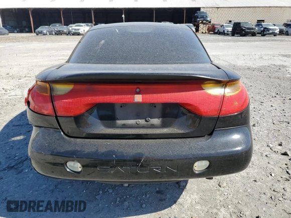 2001 Saturn SC with VIN 1G8ZR12701Z223174, listed as a Copart auction lot 52033445 with 234,079 mi miles and Salvage Title. Bid and sale history available at carsss.com. Image 6.