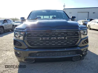 2022 Ram 1500 Lone Star with VIN 1C6RREFT2NN372484, listed as a Copart auction lot 83815724 with 32,908 mi miles and Salvage title. Bid and sale history available at DreamBid. Image 5.