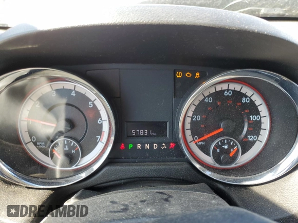 2011 Dodge Grand Caravan Cargo with VIN 2D4RN1AG5BR725941, listed as a Copart auction lot 50244065 with 57,831 mi miles and Salvage Title. Bid and sale history available at carsss.com. Image 9.
