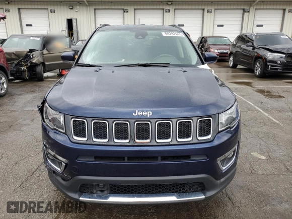 2021 Jeep Compass Limited с VIN 3C4NJDCB5MT576182, выставлен на аукционе Copart как лот 59787465 с пробегом 21 407 миль миль и Списание • Salvage title. История ставок и продаж доступна на DreamBid. Изображение 5.