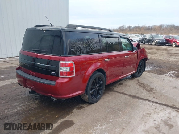2016 Ford Flex SEL z VIN 2FMGK5C87GBA03604, wystawiony jako IAAI lot #41345702 z przebiegiem 125 424 mil mil oraz . Historia ofert i sprzedaży dostępna na DreamBid. Obrazek 4.