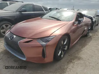 2024 Lexus LC 500h с VIN JTHMPAAY4RA110109, выставлен на аукционе Copart как лот 76007344 с пробегом Не указан миль и На запчасти • Non repairable. История ставок и продаж доступна на DreamBid. Изображение 1.