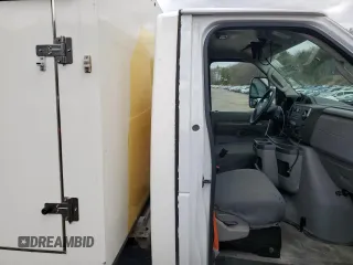 2019 Ford Econoline Commercial with VIN 1FDXE4FS1KDC07794, listed as a Copart auction lot 53610655 with 145,265 mi miles and Clean Title. Bid and sale history available at DreamBid. Image 10.