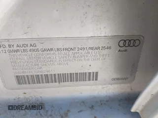 2013 Audi A4 Premium с VIN WAUBFAFL1DN029611, выставлен на аукционе IAAI как лот 41848838 с пробегом 79 640 миль миль и . История ставок и продаж доступна на DreamBid. Изображение 9.