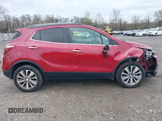 2017 Buick Encore Preferred with VIN KL4CJASB8HB057197, listed as a IAAI auction lot 41951751 with 86,217 mi miles and . Bid and sale history available at DreamBid. Image 13.