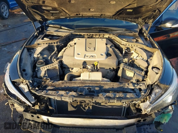 2015 Infiniti Q50 Sport with VIN JN1BV7AP7FM340930, listed as a IAAI auction lot 41134481 with 126,849 mi miles and . Bid and sale history available at DreamBid. Image 10.