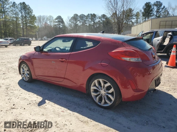 2013 Hyundai Veloster w/Gray Int with VIN KMHTC6AD4DU132794, listed as a Copart auction lot 50352345 with 141,712 mi miles and Salvage Title. Bid and sale history available at carsss.com. Image 2.