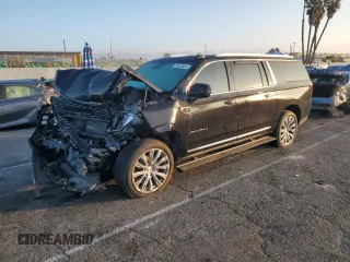 2022 GMC Yukon XL Denali with VIN 1GKS1JKL3NR143177, listed as a Copart auction lot 88546505 with Not Provided miles and Clean Title. Bid and sale history available at DreamBid. Image 1.