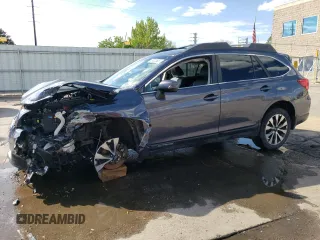 2017 Subaru Outback Limited z VIN 4S4BSEKC4H3234350, wystawiony jako Copart lot #55823535 z przebiegiem 55 327 mil mil oraz Szkoda całkowita • Salvage title. Historia ofert i sprzedaży dostępna na DreamBid. Obrazek 1.