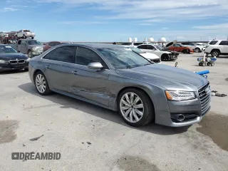 2018 Audi A8 z VIN WAU44AFD0JN000586, wystawiony jako Copart lot #73373174 z przebiegiem 45 183 mil mil oraz Szkoda całkowita • Salvage title. Historia ofert i sprzedaży dostępna na DreamBid. Obrazek 4.