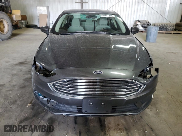 2017 Ford Fusion S with VIN 3FA6P0G76HR163276, listed as a Copart auction lot 50237305 with 18,148 mi miles and Salvage Title. Bid and sale history available at carsss.com. Image 5.