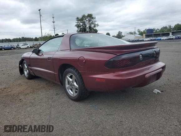 2000 Pontiac Firebird Firebird z VIN 2G2FS22K6Y2143127, wystawiony jako Copart lot #72041384 z przebiegiem 181 787 mil mil oraz Szkoda całkowita • Salvage title. Historia ofert i sprzedaży dostępna na DreamBid. Obrazek 2.